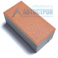 Тротуарная плитка «Брусчатка» с фаской 120х250х80 (12х25х8) оранжевая Автострой с доставкой от официального дилера завода