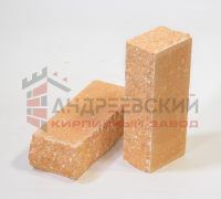 Кирпич гиперпрессованный угловой Скала Персик 1.4 NF Андреевский с доставкой от официального дилера завода