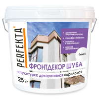 Штукатурка декоративная акриловая Фронтдекор Шуба база С, 25 кг Перфекта с доставкой от официального дилера завода