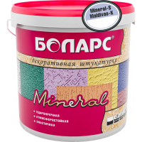 Декоративная штукатурка Mineral Maldivas Maldivas K Оптима (фр. К15/К20/К30 мм) 15 кг БОЛАРС с доставкой от официального дилера завода