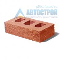 Кирпич бетонный стеновой пустотелый фасадный колотый угловой оранжевый А-Строй с доставкой от официального дилера завода