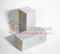 Кирпич гиперпрессованный угловой Плоский скол Серый 1.4 NF Андреевский с доставкой от официального дилера завода