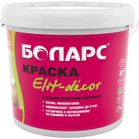 Краска водно-дисперсионная Elit-decor сверхэластичная (ВД-АК 110) 40 кг БОЛАРС с доставкой от официального дилера завода