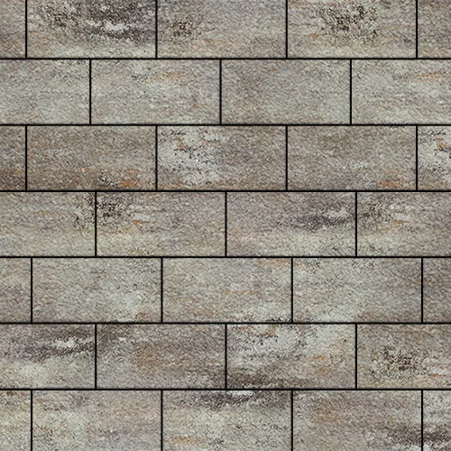 Тротуарная плитка Steinrus Грас, 80 мм, ColorMix Берилл, native по низкой цене