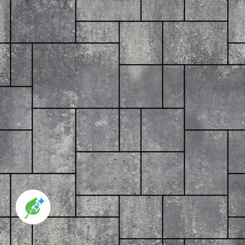 Тротуарная плитка Steinrus Инсбрук Альпен, 60 мм, ColorMix Актау, гладкая по низкой цене