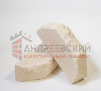 Кирпич гиперпрессованный двухугловой Скала Белый 1.4 NF Андреевский с доставкой от официального дилера завода