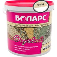 Декоративная штукатурка Crystal 15 кг БОЛАРС с доставкой от официального дилера завода