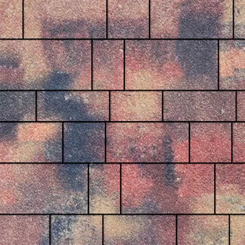 Тротуарная плитка Steinrus Инсбрук Тироль, 60 мм, ColorMix Оригон, Native по низкой цене