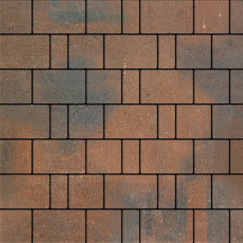Тротуарная плитка Steinrus Бельпассо, 40 мм, ColorMix Штайнрус, гладкая по низкой цене