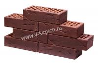 Кирпич лицевой керамический одинарный Готика М150 Воротынский кирпич с доставкой от официального дилера завода