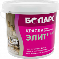 Краска водно-дисперсионная Elit (ВД-АК 109) 40 кг БОЛАРС с доставкой от официального дилера завода