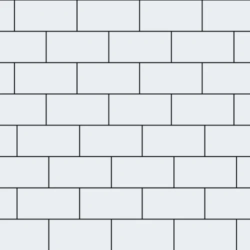 Тротуарная плитка Steinrus Прямоугольник, 40 мм, белый, гладкая по низкой цене