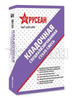 Кладочная сухая смесь специализированная в мешках по 40кг Русеан с доставкой от официального дилера завода