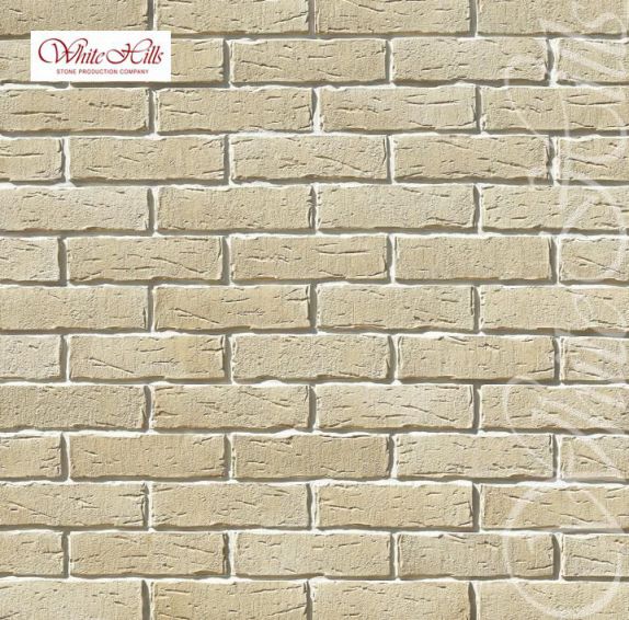 Декоративный облицовочный кирпич Сити Брик 375-10 углы White Hills по низкой цене