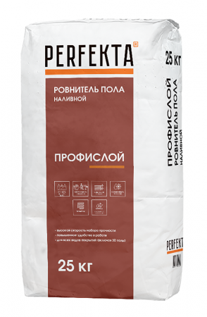 Ровнитель для пола Perfekta полимерцементный высокопрочный ПРОФИслой 25 кг по низкой цене