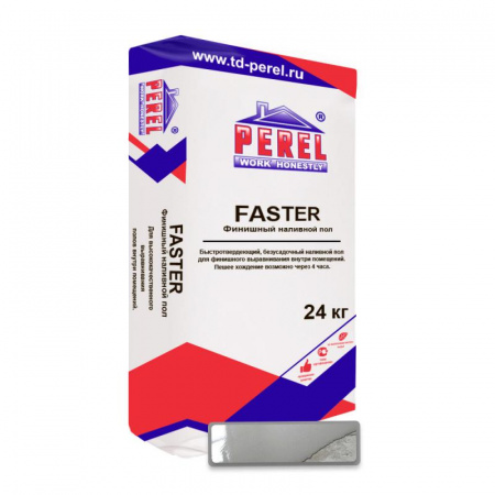 0732 Faster Наливной пол PEREL 24 кг по низкой цене