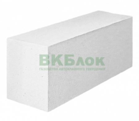 Газобетонный блок D500 B2,5 600x250x250 ВКБлок по низкой цене