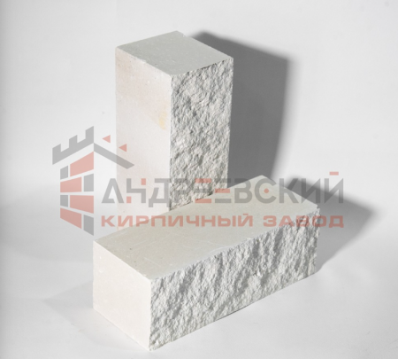 Кирпич гиперпрессованный Плоский скол Белый 1.4 NF Андреевский по низкой цене