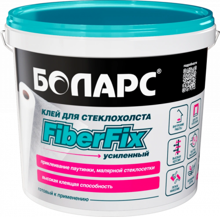 Клей для стеклохолста FiberFix 10 кг БОЛАРС по низкой цене