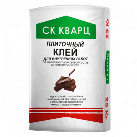 Плиточный клей для внутренних работ Кварц по низкой цене