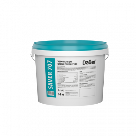 Гидроизоляция готовая полимерная Dauer SAVER 707 по низкой цене