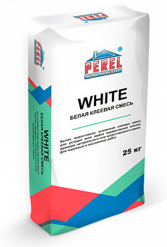 0317 White Клей для плитки PEREL, 25 кг с доставкой от официального дилера завода