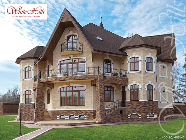 Искусственный декоративный камень Йоркшир 405-40 углы White Hills по низкой цене
