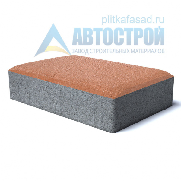 Тротуарная плитка «Английский булыжник большой» 160х240х40 (16х24х4) оранжевая Автострой по низкой цене