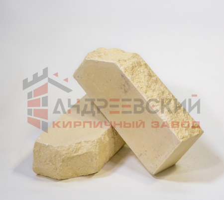 Кирпич гиперпрессованный Скала одноугловой Слоновая кость 1 NF Андреевский по низкой цене
