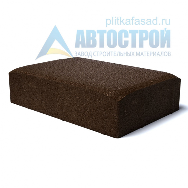 Тротуарная плитка «Английский булыжник большой» 160х240х40 (16х24х4) коричневая Автострой по низкой цене