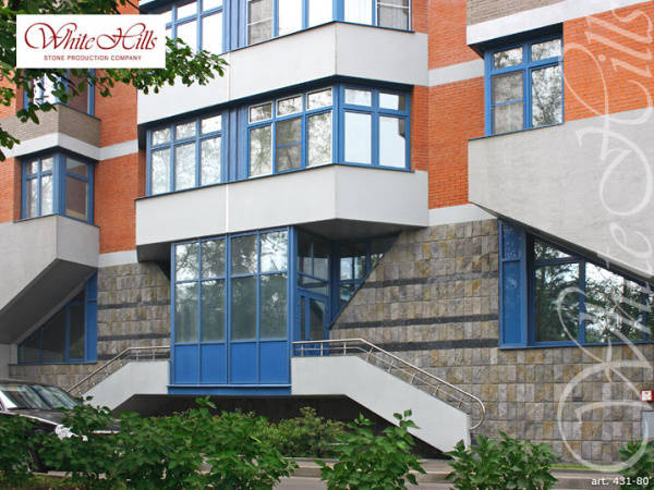 Искусственный декоративный камень Шеффилд 431-80+436-80 углы White Hills по низкой цене