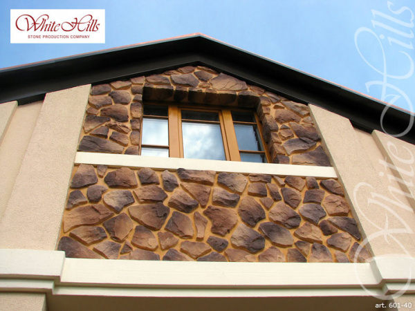 Искусственный декоративный камень Рутланд 601-40 углы White Hills по низкой цене