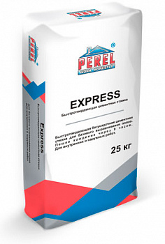 0720 Express Стяжка пола быстротвердеющая цементная PEREL  25 кг с доставкой от официального дилера завода