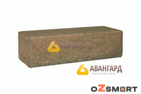 Кирпич рваный угловой хаки ДКЛТ по низкой цене