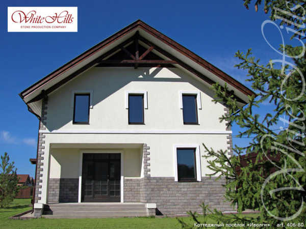 Искусственный декоративный камень Йоркшир 406-80 углы White Hills по низкой цене
