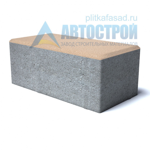 Тротуарная плитка «Голландский кирпич» 100х200х100 (10х20х10) белая Автострой по низкой цене