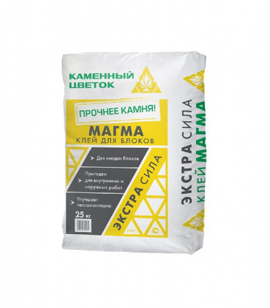 Клей для блоков Магма Каменный цветок 25 кг по низкой цене