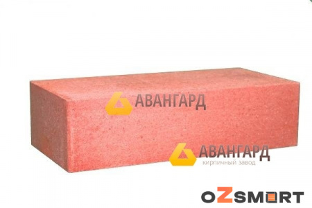 Кирпич гладкий алый ГЛ по низкой цене