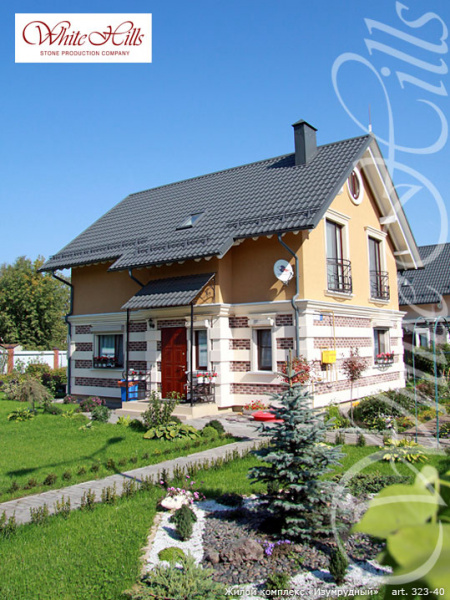 Декоративный облицовочный кирпич Кельн Брик 323-40 плоскость White Hills по низкой цене