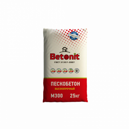 Пескобетон ГОСТ М300 25 кг Betonit по низкой цене