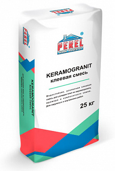 0322 KERAMOGRANIT Клей для плитки усиленный , 25 кг с доставкой от официального дилера завода
