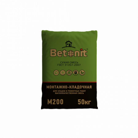 Сухая смесь ГОСТ М200 (эконом) 50 кг Betonit по низкой цене